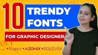 Best Free Trendy Fonts | Free Fonts For Graphic Designers | Best Free Fonts