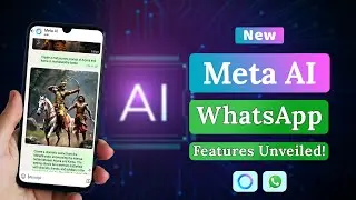 Whatsapp Meta AI | Meta AI in Whatsapp | Ask anything to Whatsapp Meta AI | Whatsapp AI feature Meta