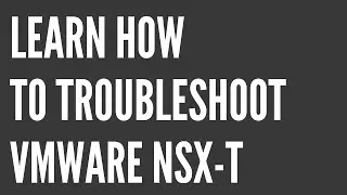 How to Packet Capture in ESXi // NSX-T Troubleshooting Course