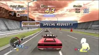 Outrun: Online Arcade - Heart Attack Mode - Goal E (Skyscrapers)