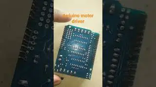 #shorts. arduino motor driver (L293D)###Aryan experiment idea###.   #motor driver. #module