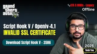 Fix Script Hook V SSL 526 Error & Safe Download (2025) | GTA 5 Mods 🔐