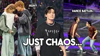 BTS have somehow gotten even CRAZIER! (ARIRANG CONCERT FUNNY MOMENTS)