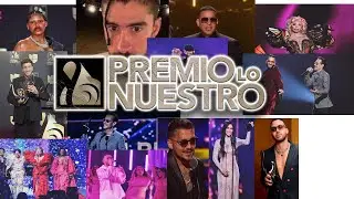 GANADORES Premio Lo Nuestro 2023 RESUMEN  COMPLETO