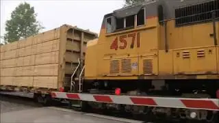 Union Pacific freights in Dunsmuir and Mount Shasta