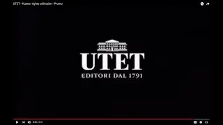 UTET -  Human rights collection - Promo