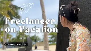 My 3-day relaxing beach trip 🏖️ Dusit Thani Philippines - a little beach vlog 🍹