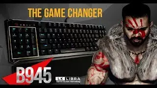 The Game Changer - B945 Optical Gaming Keyboard with Ergonomic Number Pad Layout