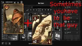 Rat Clog Ruining the Opponent's Day (Gwent Monsters Overwhelming Hunger Decklist)