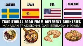MAKANAN TRADISIONAL DARI BERBAGAI NEGARA