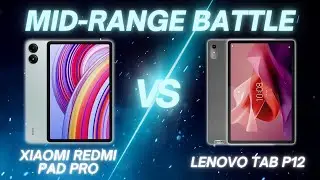 Xiaomi Redmi Pad Pro vs Lenovo Tab P12 | Full Comparison