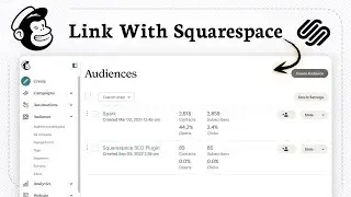 How to Connect mailchimp with Squarespace (basic connection)