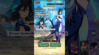 SKIP or Summon? Ocean Seeker Mage Merlin. #sdsgc #newbanner #merlin