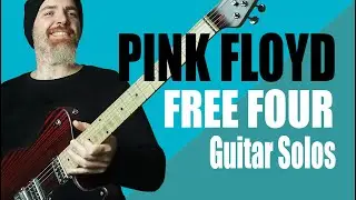 Pink Floyd / David Gilmour - FREE FOUR - All Guitar Solos - Obscured by Clouds #pinkfloyd