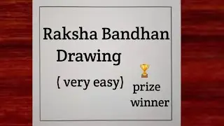 Easy Rakhi Drawing || Raksha Bandhan Special Drawing || How to Draw Rakhi || Rakhi Drawing