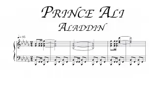 Prince Ali (from Aladdin) Sheet Music