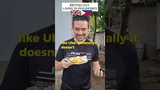 British guy living in Philippines - tasting Filipino food #filipinofood #foreigner #philippines
