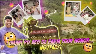 LUMAKI PO AKO SA FARM YOUR HONOR... NG ITALY! | CHAD KINIS VLOGS