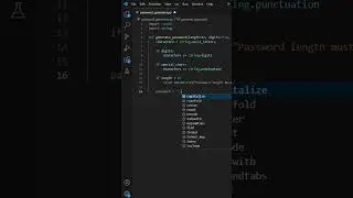 Simple Password Generator in Python #shorts #short #programming #coding