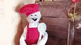 ПОВАРЁНОК ИЗ ПЛАСТИКОВОЙ БУТЫЛКИ