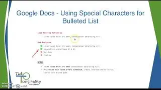 How to use special characters (eg.✓, ❌, 🔄)in the bulleted list - Google Docs