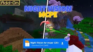 Night vision texture pack mcpe 1.21 [Minecraft Bedrock]⚡