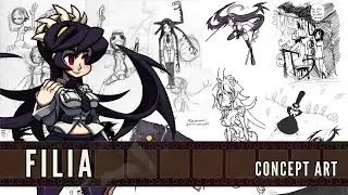 concept art Filia Skullgirls