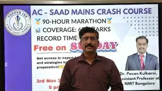 Good news from Topper IAS  AC-SAAD classes from Sunday