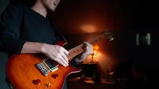 Improvisation using the Mixolydian scale over a slow blues backing track