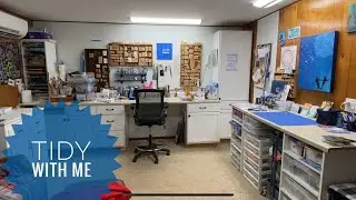 Tidy Craft Room with Me - Decluttering!