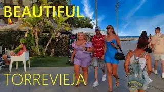 TORREVIEJA SPAIN 2024 🇪🇸 🔴 Best city for sommer vacation in Costa Blanca [4K UHD]