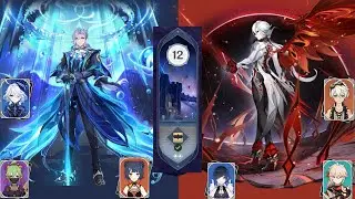 NEW SPIRAL ABYSS 4.6| Floor 12 -9 Stars⭐|C1 Neuvillette Hypercarry &C0 Arlecchino Vaporize |Genshin