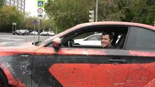 BMW и наглый Range Rover