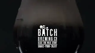 Elsie the Milk Stout Craft Beer Slow Motion