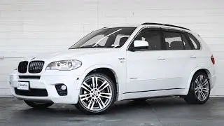 WHITE PEARL 2012 BMW X5 X Drive 35i M Sport Package