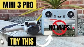How to FIX NO MAPS on DJI Mini 3 pro RC Controller