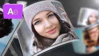 Gallery of Flying Photos After Effects Project