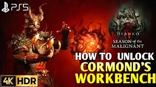 How to Unlock Cormond's Workbench DIABLO 4 Cormond's Workbench | Diablo 4 How to Unlock Workbench D4