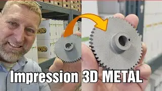Nouvelle vidéo : IMPRESION 3D METAL ( JLC3DP )