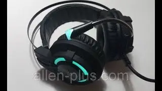 HAVIT HV-H2212U, 7.1USB Наушники профессиональные игровые с микрофоном и подсветкой