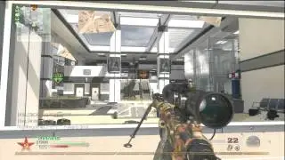 MW2: Intervention/Scar-h weapon skin glitch