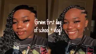 GRWM / VLOG : FIRST DAY OF HIGHSCHOOL 2019 (Junior Year)