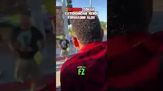 Neymar Seyyar Satıcıdan Kendi Forması Alırken Görüntülendi! #neymar