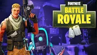 Играем в Fortnite , занимаем топ 1.