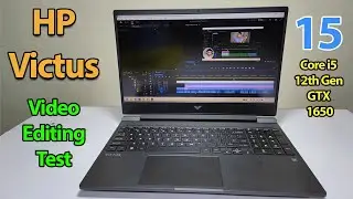Can You Edit 4k Videos on HP Victus 15 2022 Core i5 12450 - HP Victus 15-FA0031DX