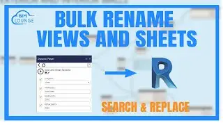 Easily bulk rename views and sheets in Revit with this search and replace Dynamo script