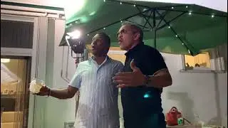 Rafa Rosario y José Alberto "El Canario" cantando bolero