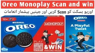 oreo scan and win || oreo monoplay scan and win #oreomonoplay