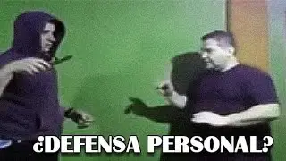 Cómo defenderse de un ataque con cuchillo 😂🤣 (video ramdon)