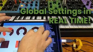 Moog Matriarch & Touch OSC - Real time Control over Midi CC and Global Functions
